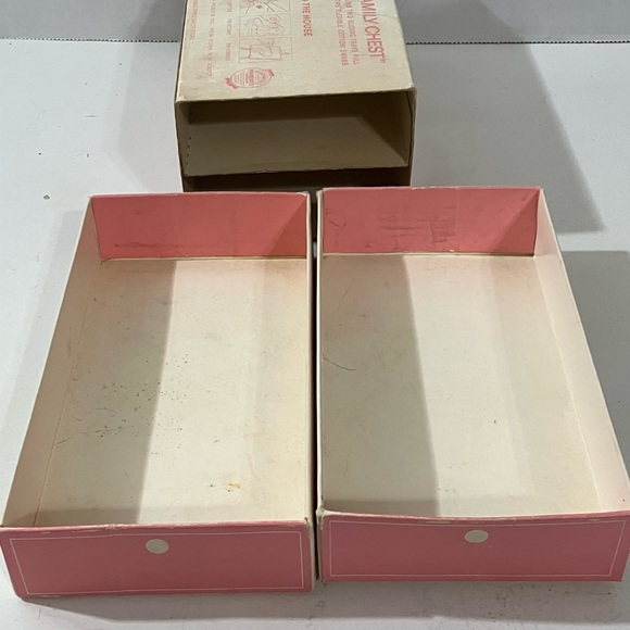 Vintage Q-Tip Box Family Chest Pink Decor 70’s - Picture 9 of 15